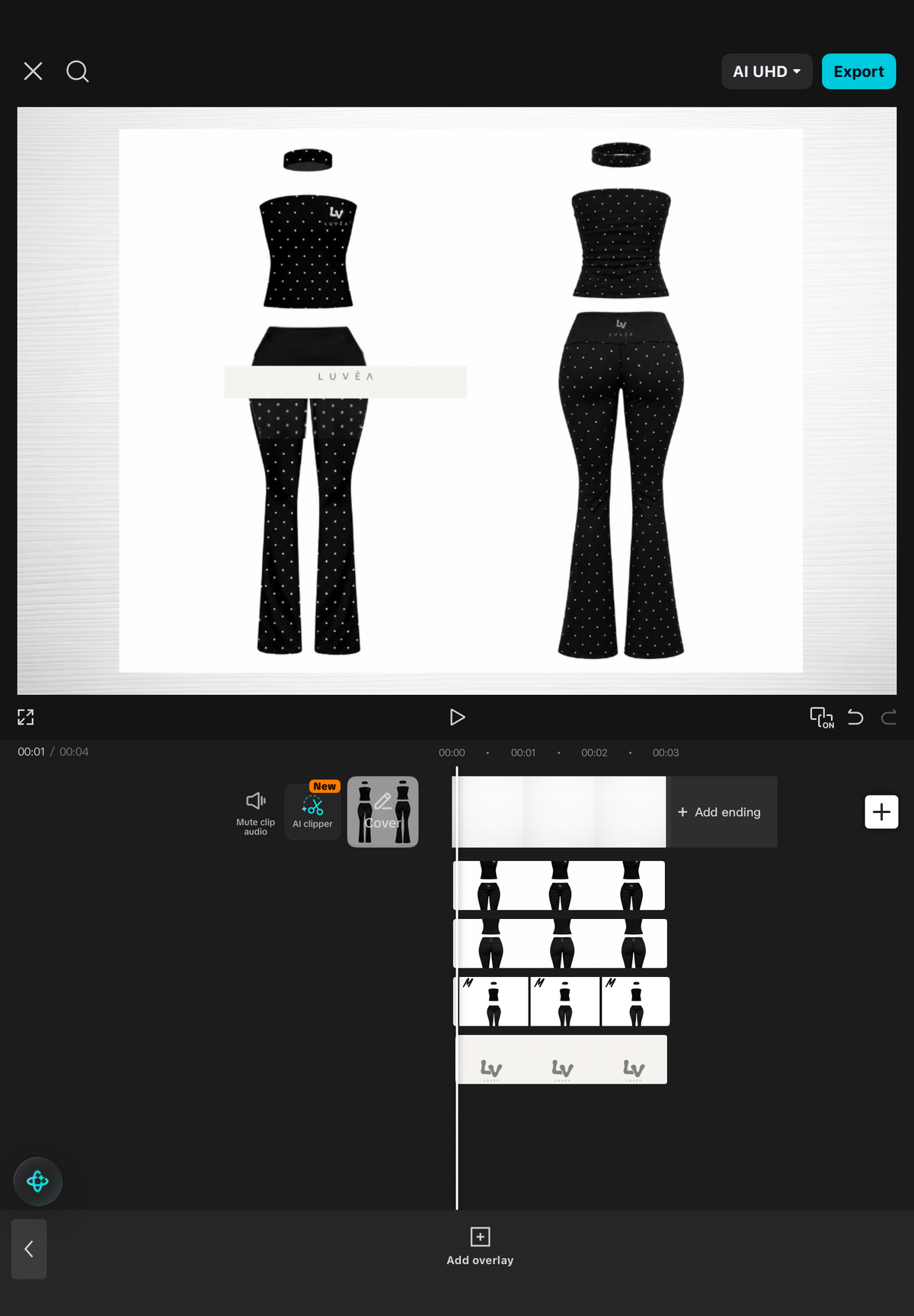 Noir Babe Set